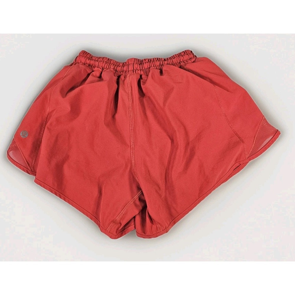 Lululemon Hotty Hot Shorts Low Rise 2.5" Orange Athletic Athleisure Women's 4